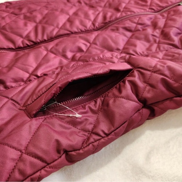 NWOT COLUMBIA Copper Crest Jacket (tag was cut) Burgundy (Marionberry) - Picture 6 of 9